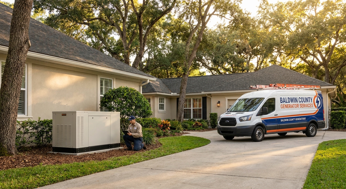 Generator services in Baldwin County