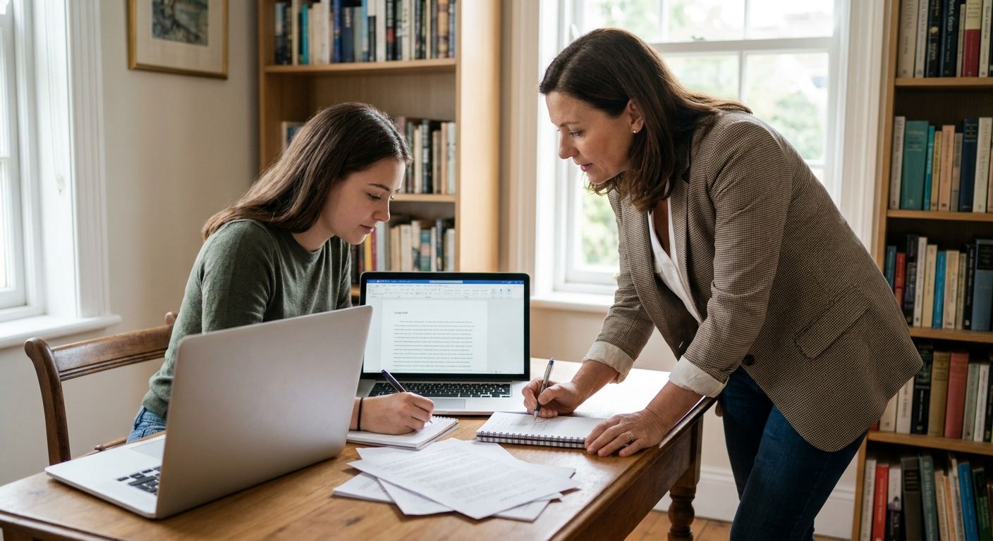 Personalized English tutoring for essay writing