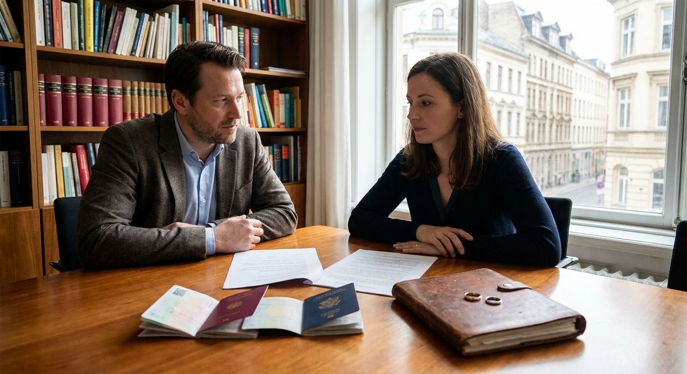 Skilsmisse når parret er gift i udlandet