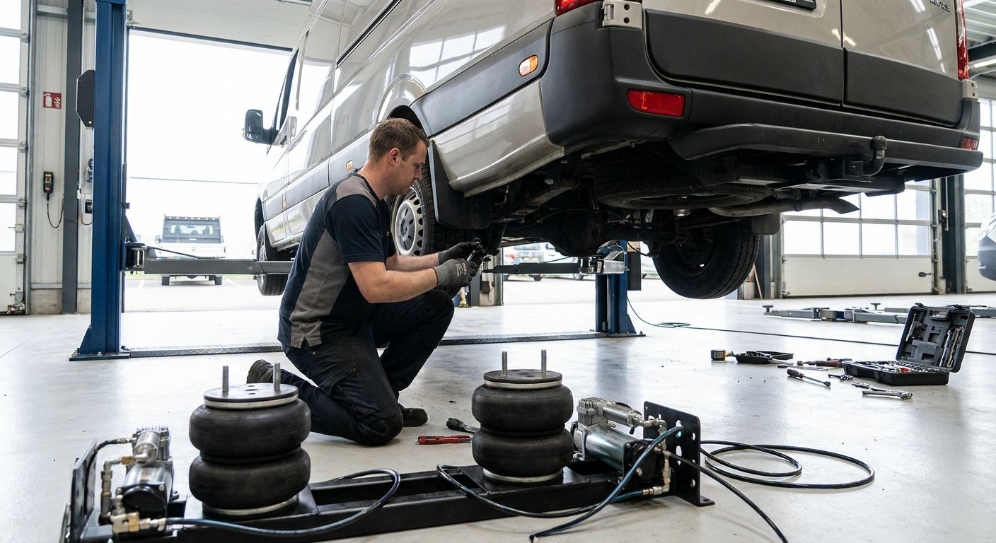 Best air suspension kits for commercial vans 2026