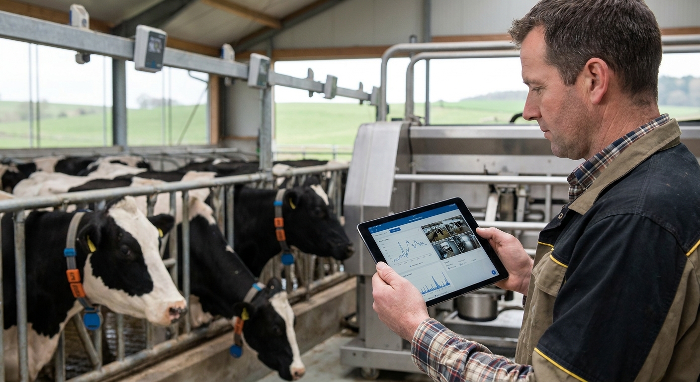 Facility monitoring system for dairy and livestock operations