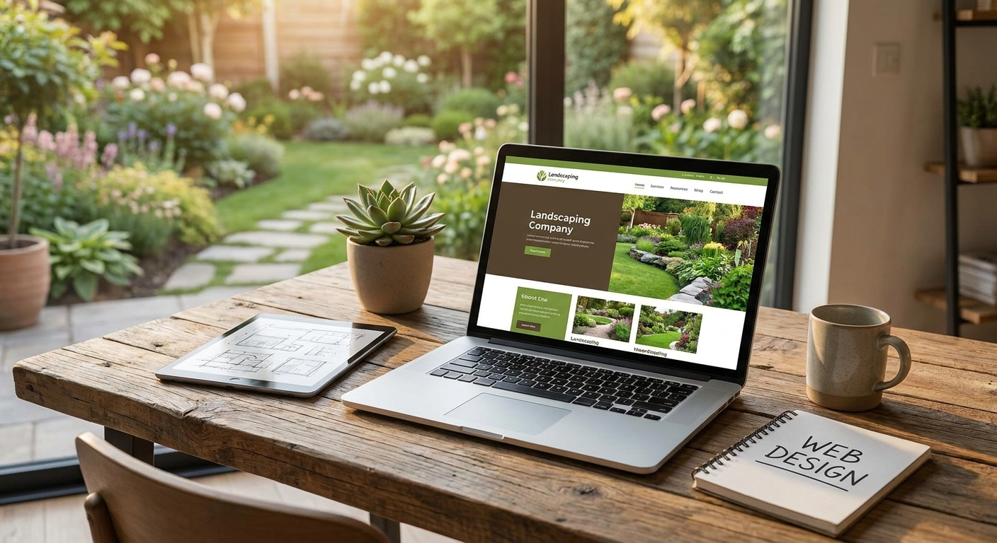 Web design for landscaping companies