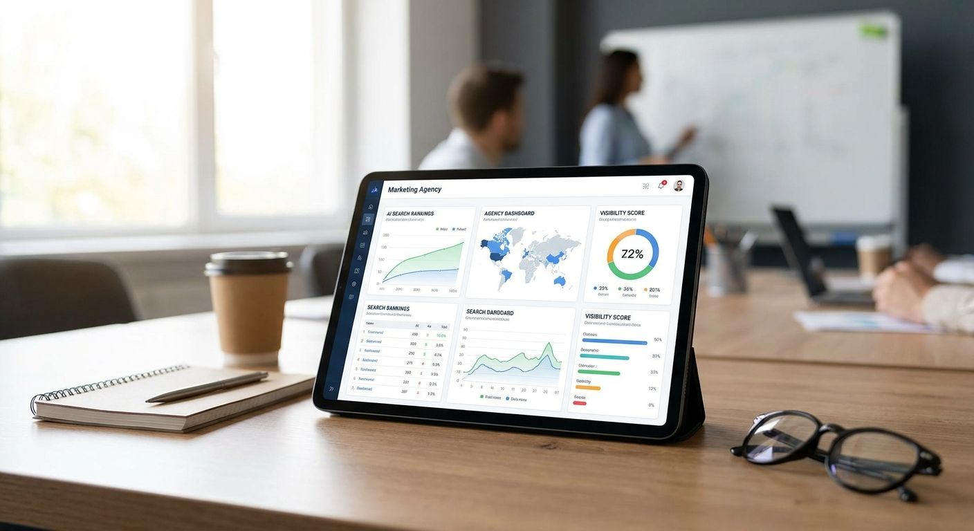AI search visibility tool for marketing agencies