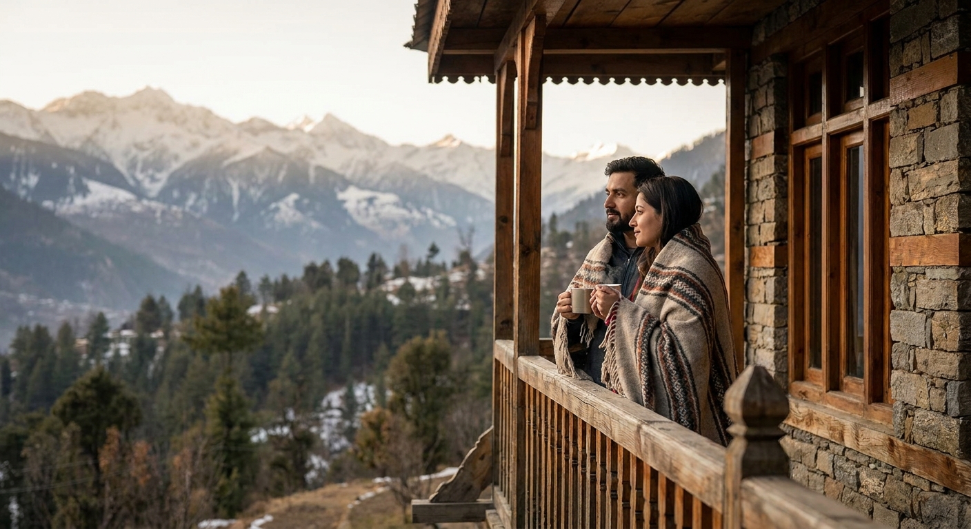 Best homestays in Himachal for a mountain honeymoon