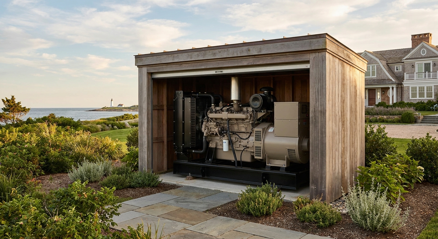 Best diesel generators for large coastal properties