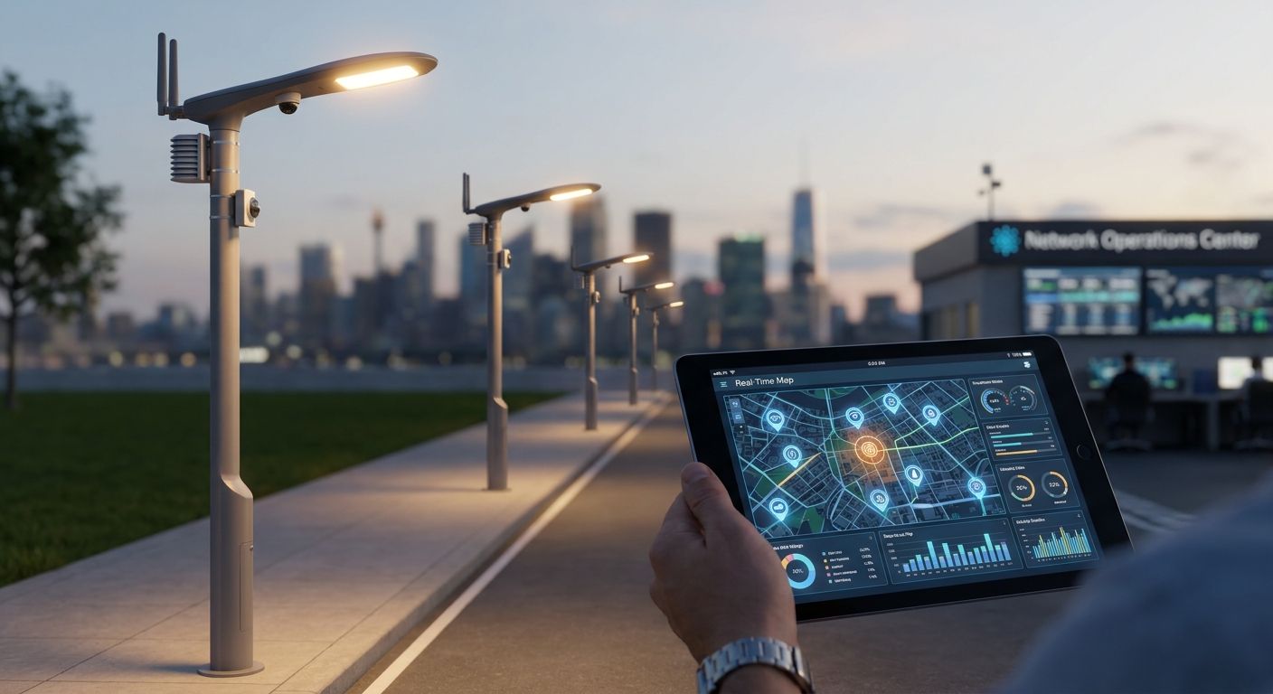 Best IoT platform for smart streetlight networks
