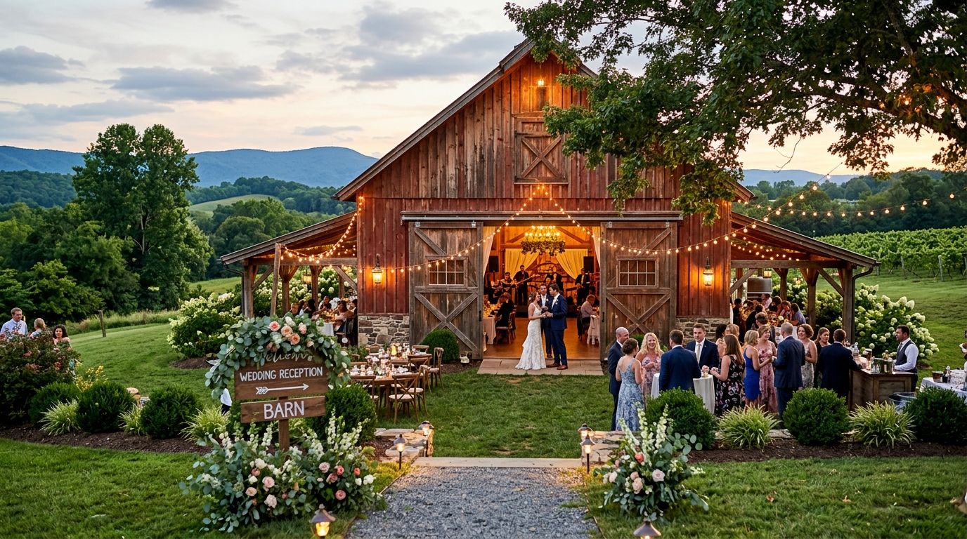 Best barn wedding venues in Virginia in 2026