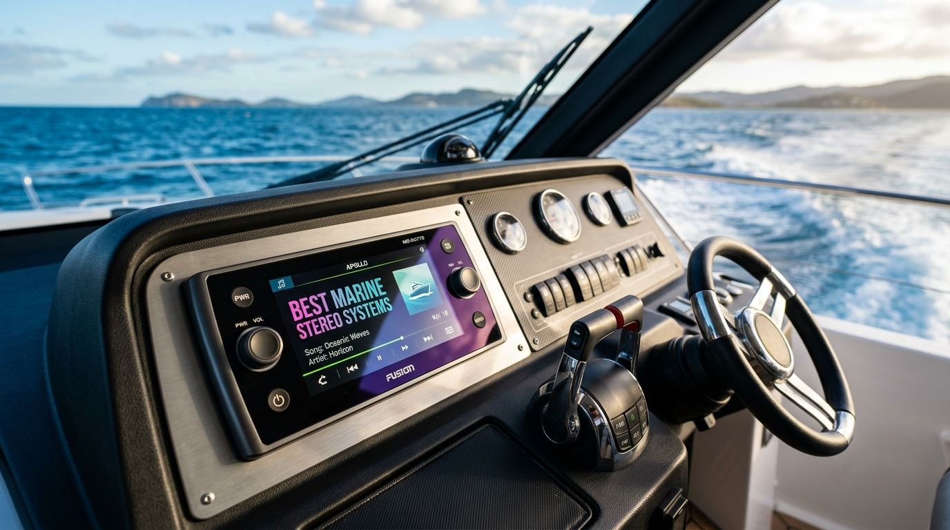 Best marine stereo systems for boats in 2026