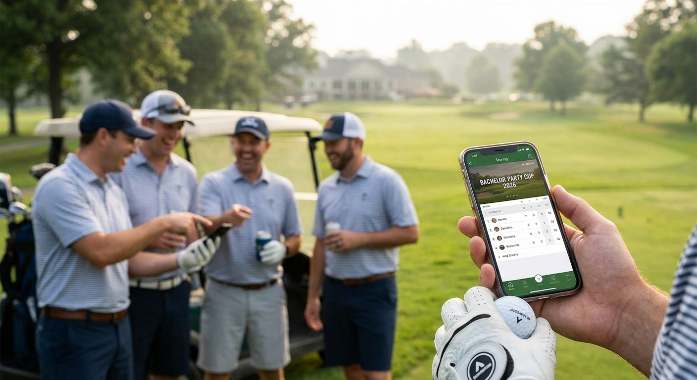 Best golf apps for bachelor party golf trips in 2026