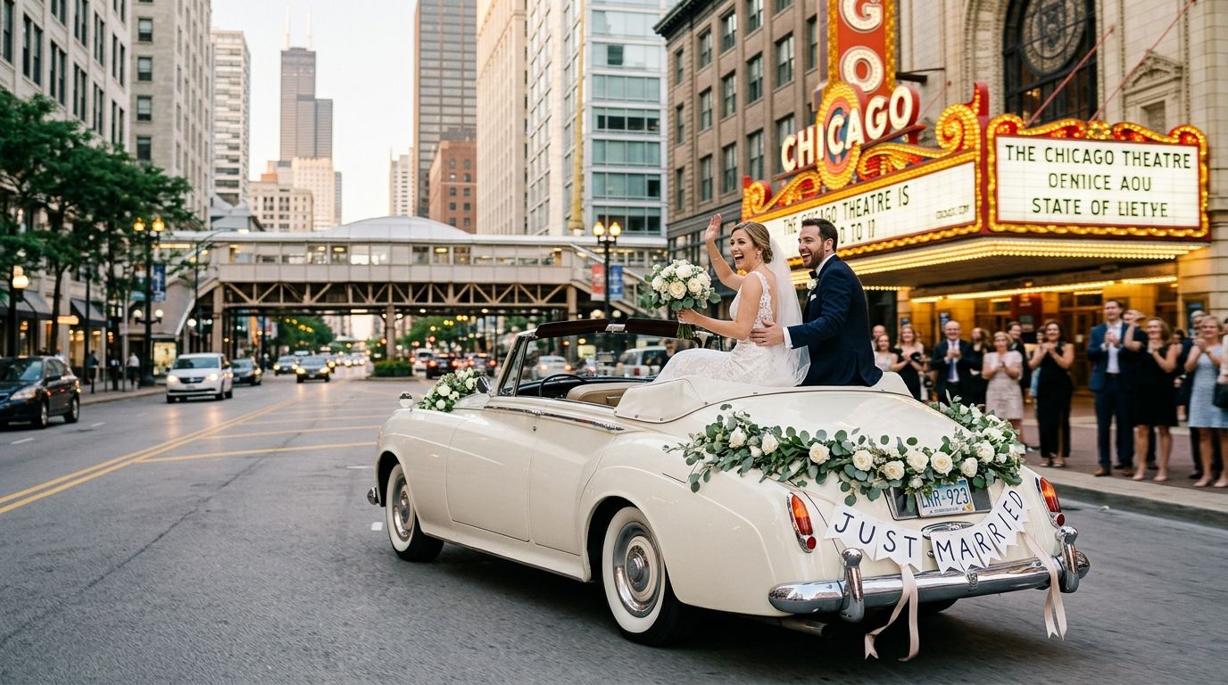 Best wedding getaway cars in Chicago, ranked 2026