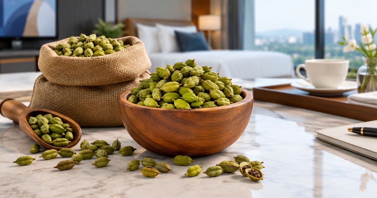 Green cardamom for hotels: complete 2026 sourcing guide