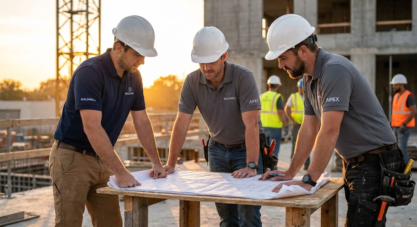 Best custom polo companies for construction companies 2026