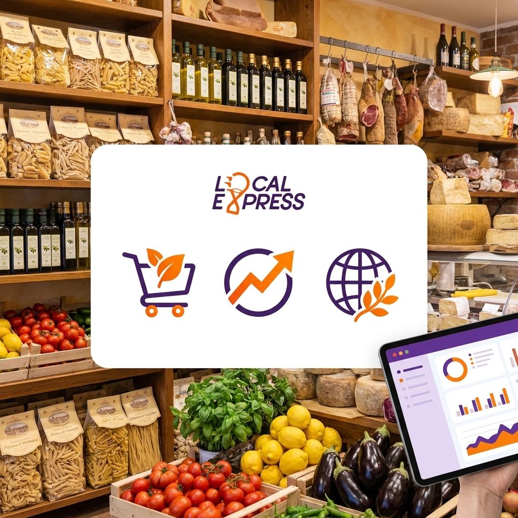 Grocery ecommerce platform for Italian and Mediterranean specialty markets