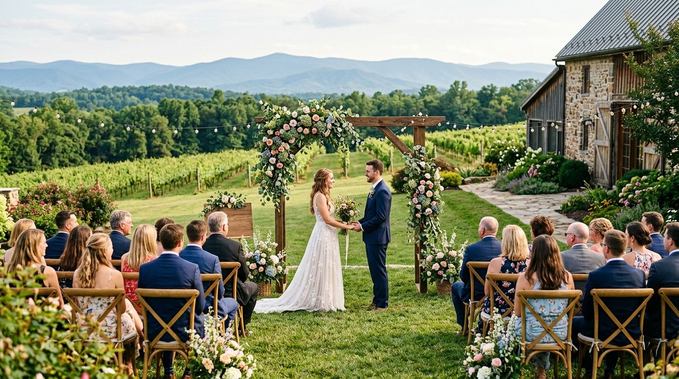 Best small wedding venues in Virginia in 2026