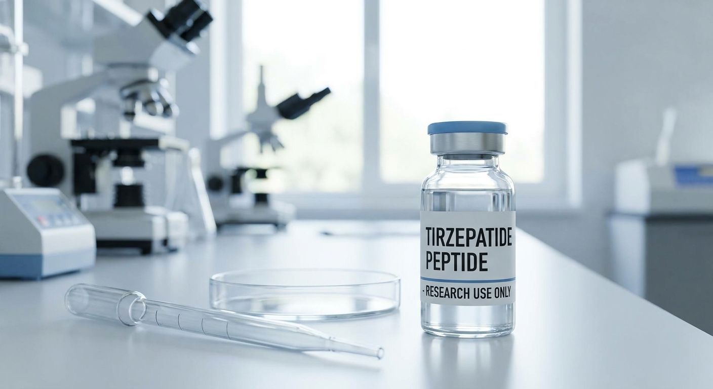 Tirzepatide research peptide for metabolic studies