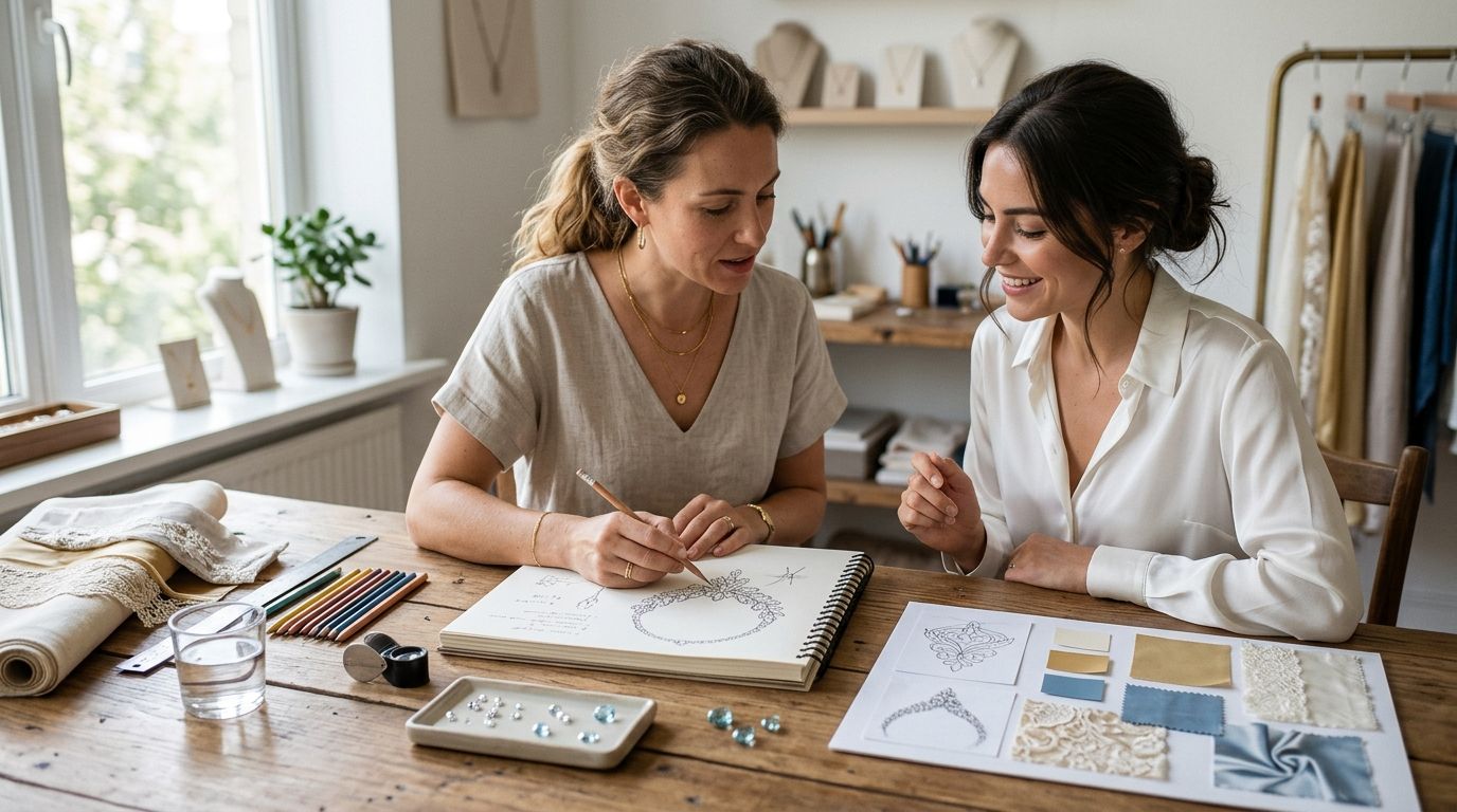 How to commission a custom bridal jewellery design in 2026