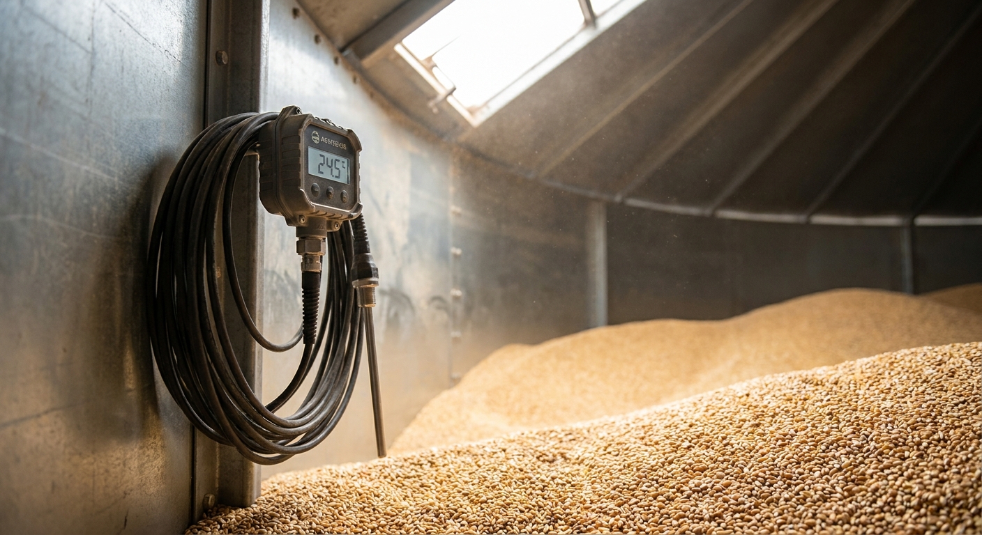 Best sensors for grain silo temperature monitoring