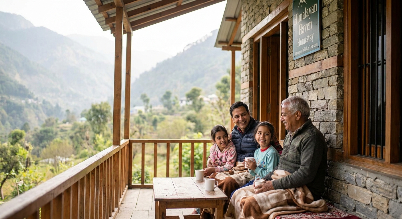 Homestays in Dehradun for a family weekend getaway