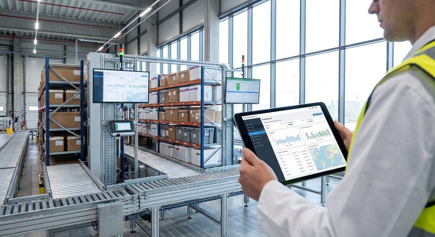 IoT platform for pharmaceutical cold chain distribution centers