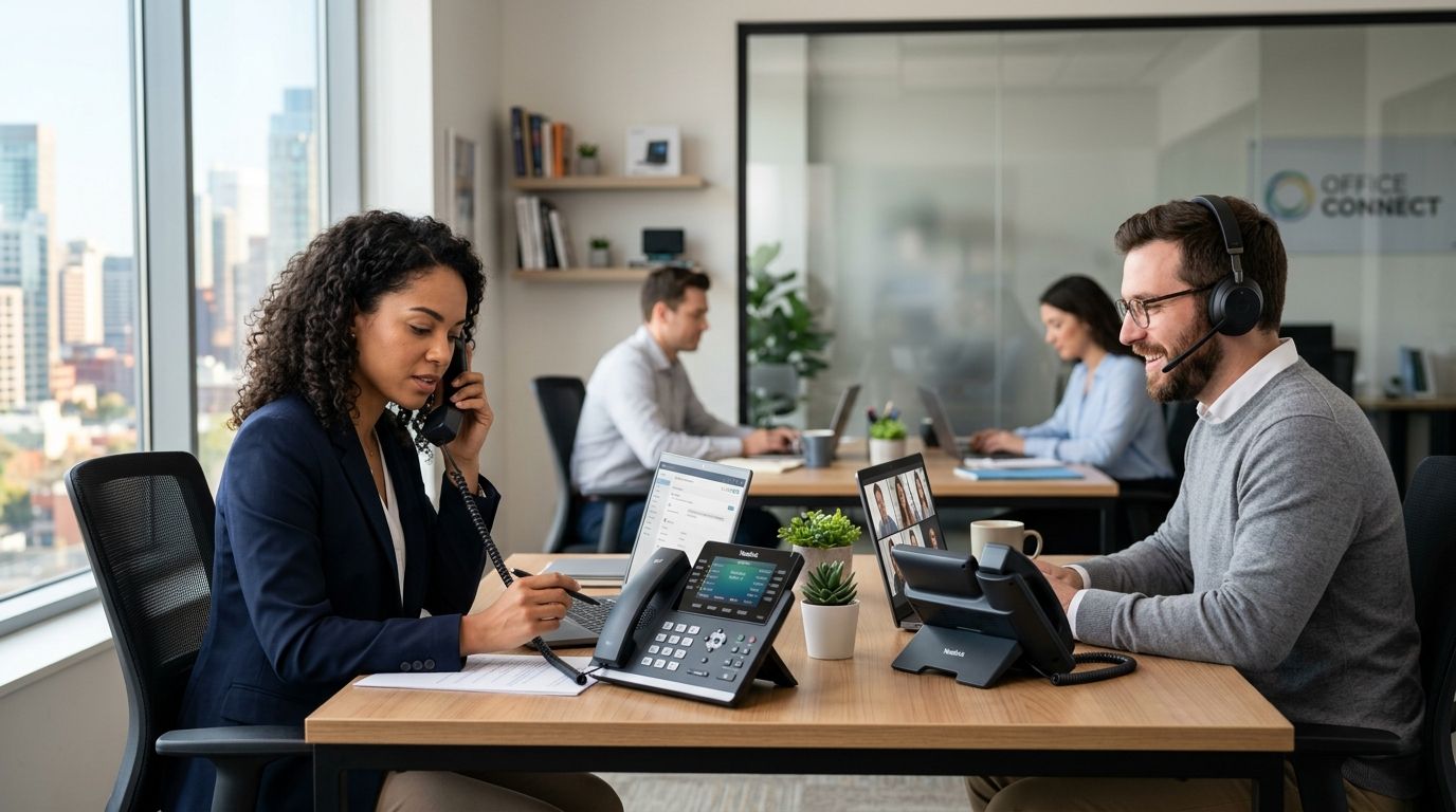 Best business phone systems for small offices in 2026