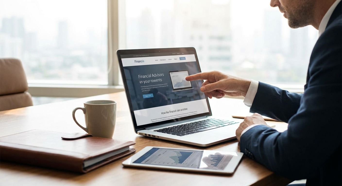 Best website design for financial advisors