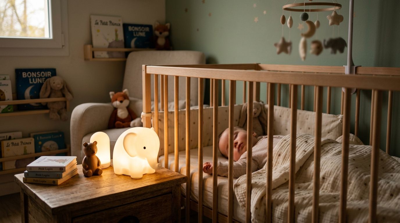 Meilleures veilleuses rechargeables pour bébé en 2026