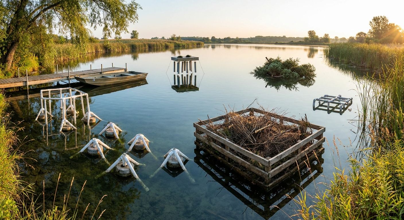 Best fish attractors for panfish ponds in 2026