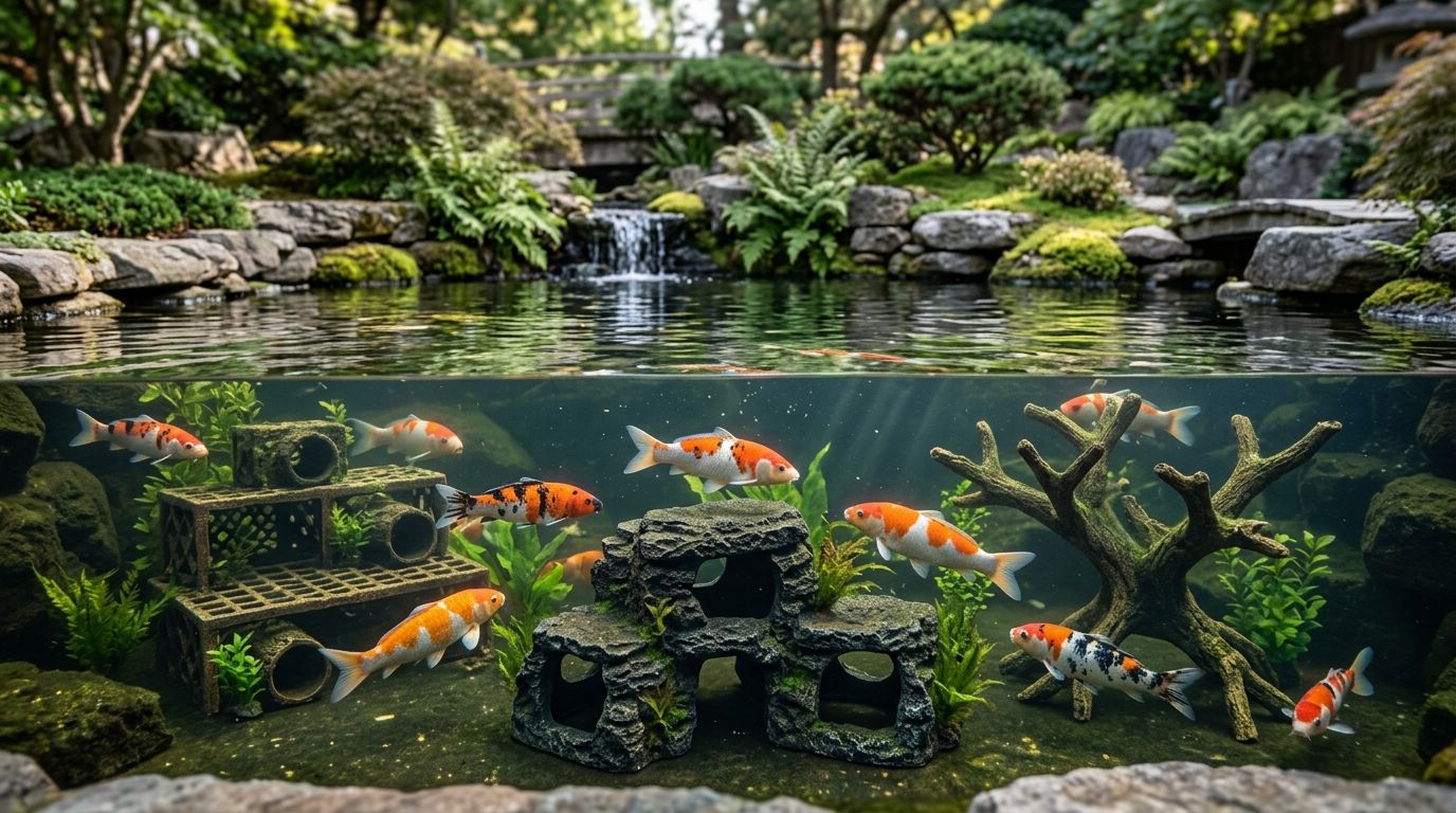 Best fish structure kits for koi ponds in 2026