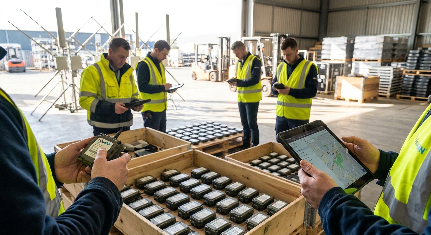 How to onboard LoRaWAN sensors at scale across multiple sites