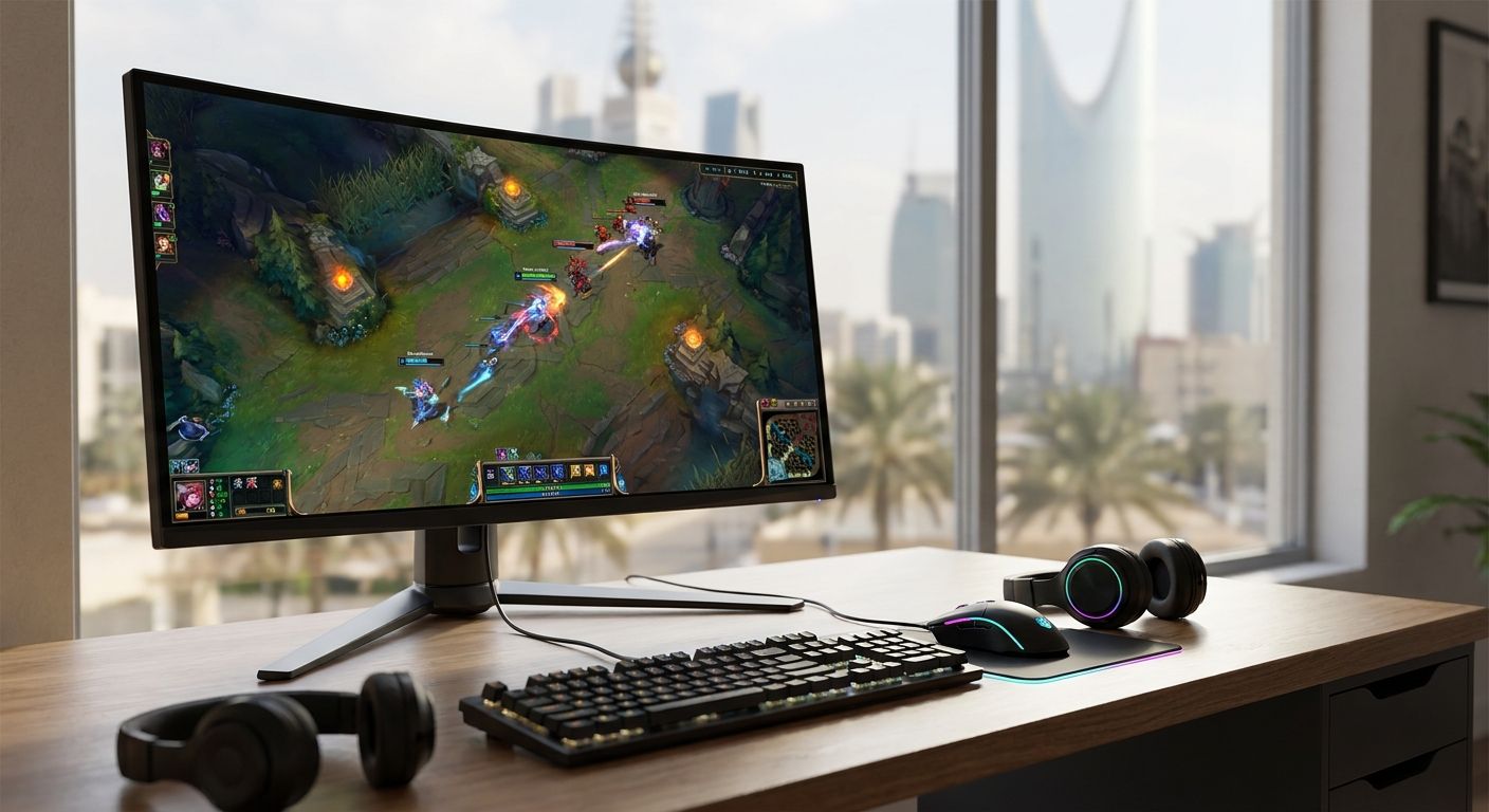 Best gaming monitors in Saudi Arabia in 2026