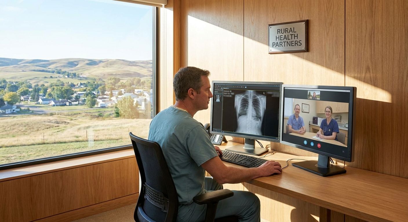 Teleradiology services for rural hospitals