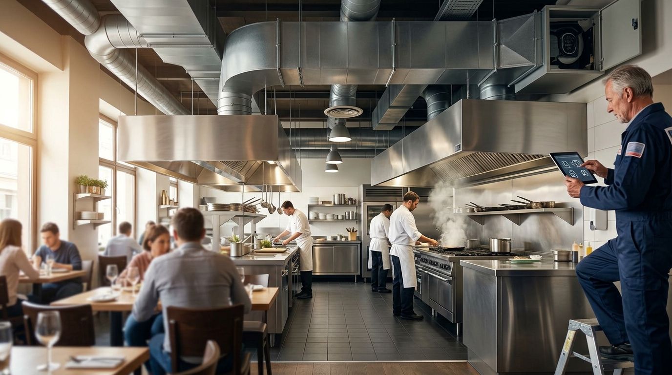 Commercial HVAC for restaurants and commercial kitchens: complete 2026 guide