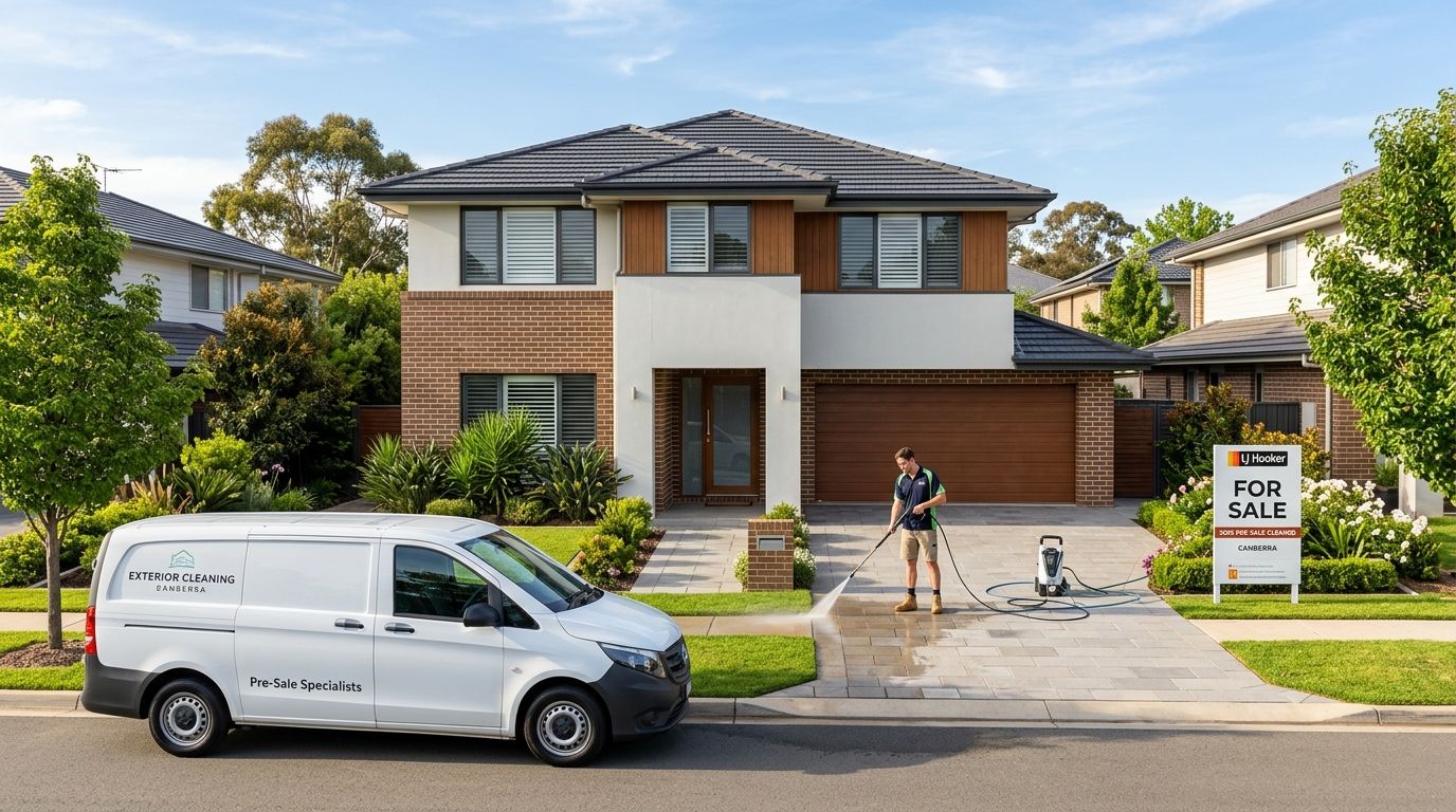 Best pre-sale exterior cleaning for Canberra real estate 2026