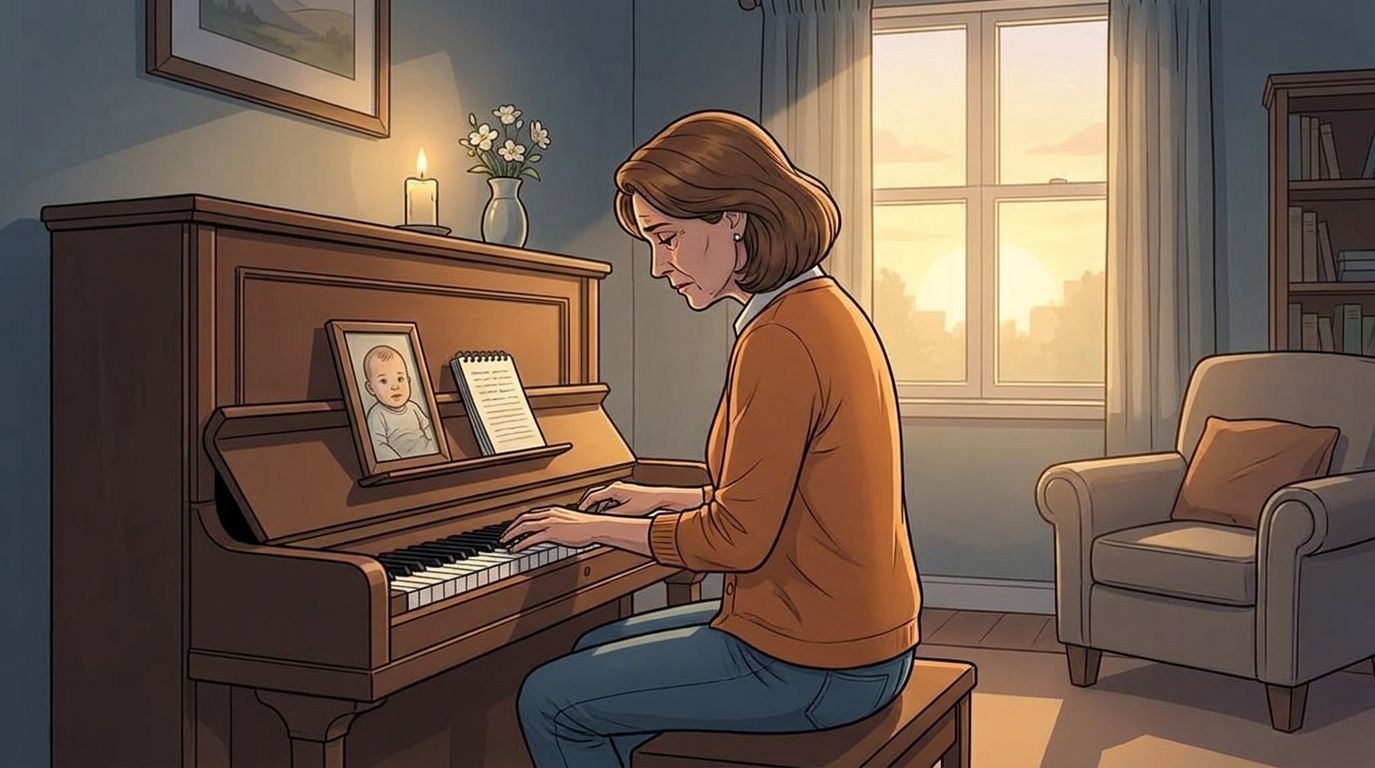 How to write a memorial song for a baby who passed away