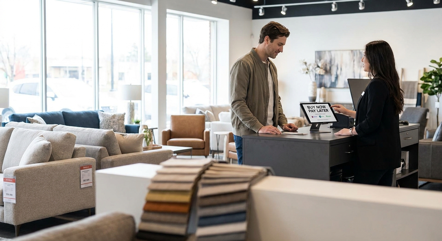 Buy now pay later for furniture retailers