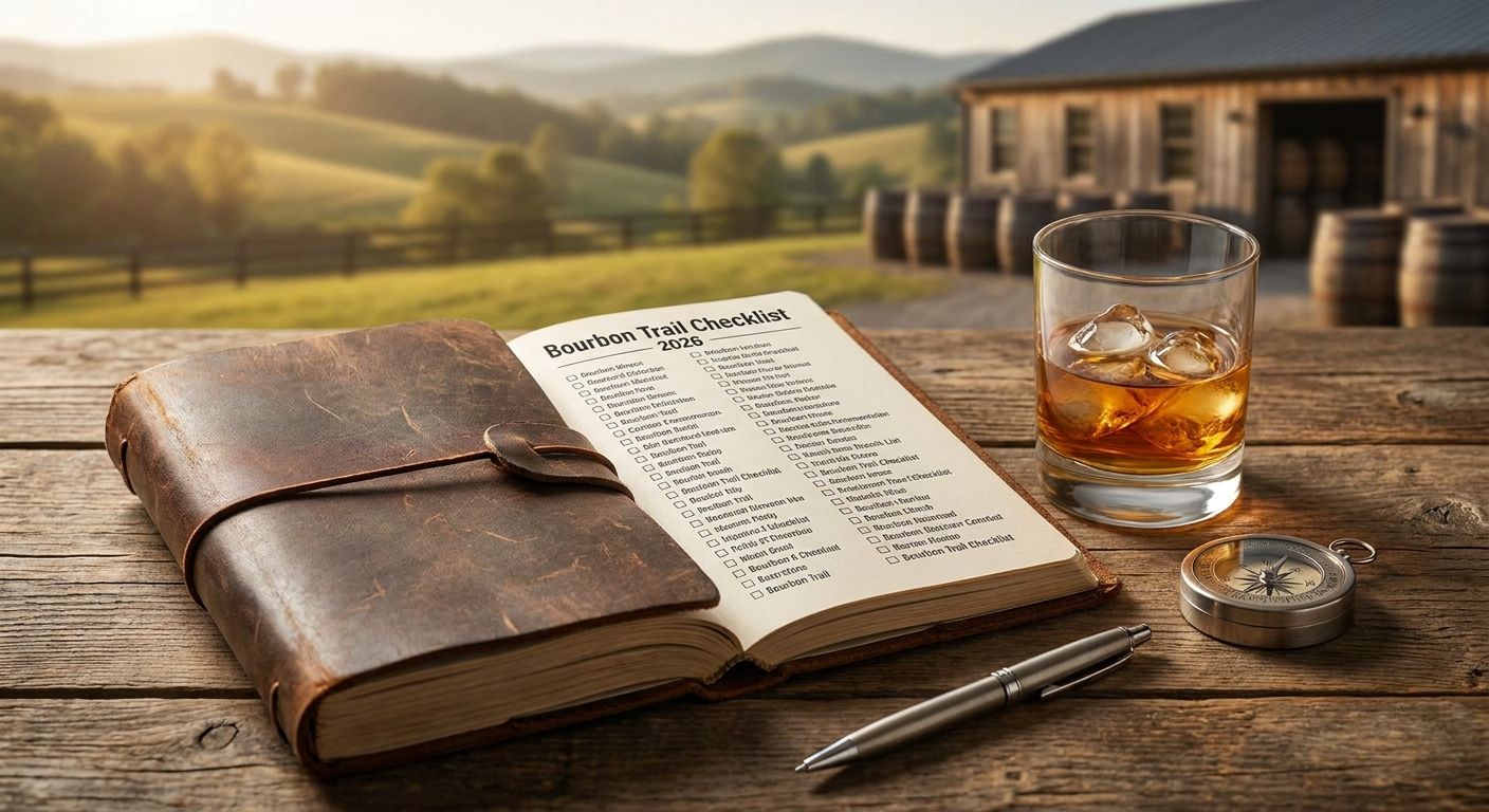 Best bourbon trail checklist trackers in 2026