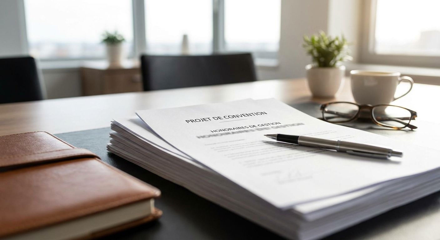FR — Convention de management fees pour holding