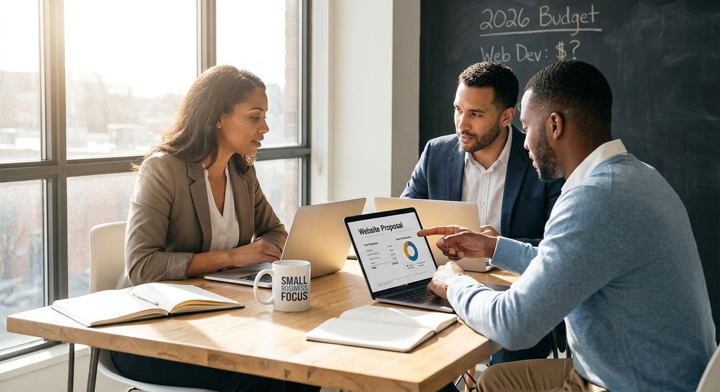How much does a small business website cost in 2026?