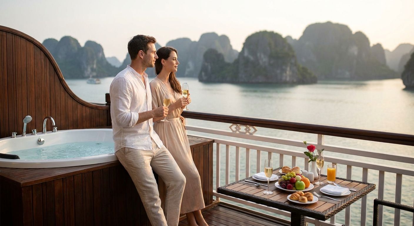 Top khách sạn Hạ Long cho cặp đôi tuần trăng mật 2026