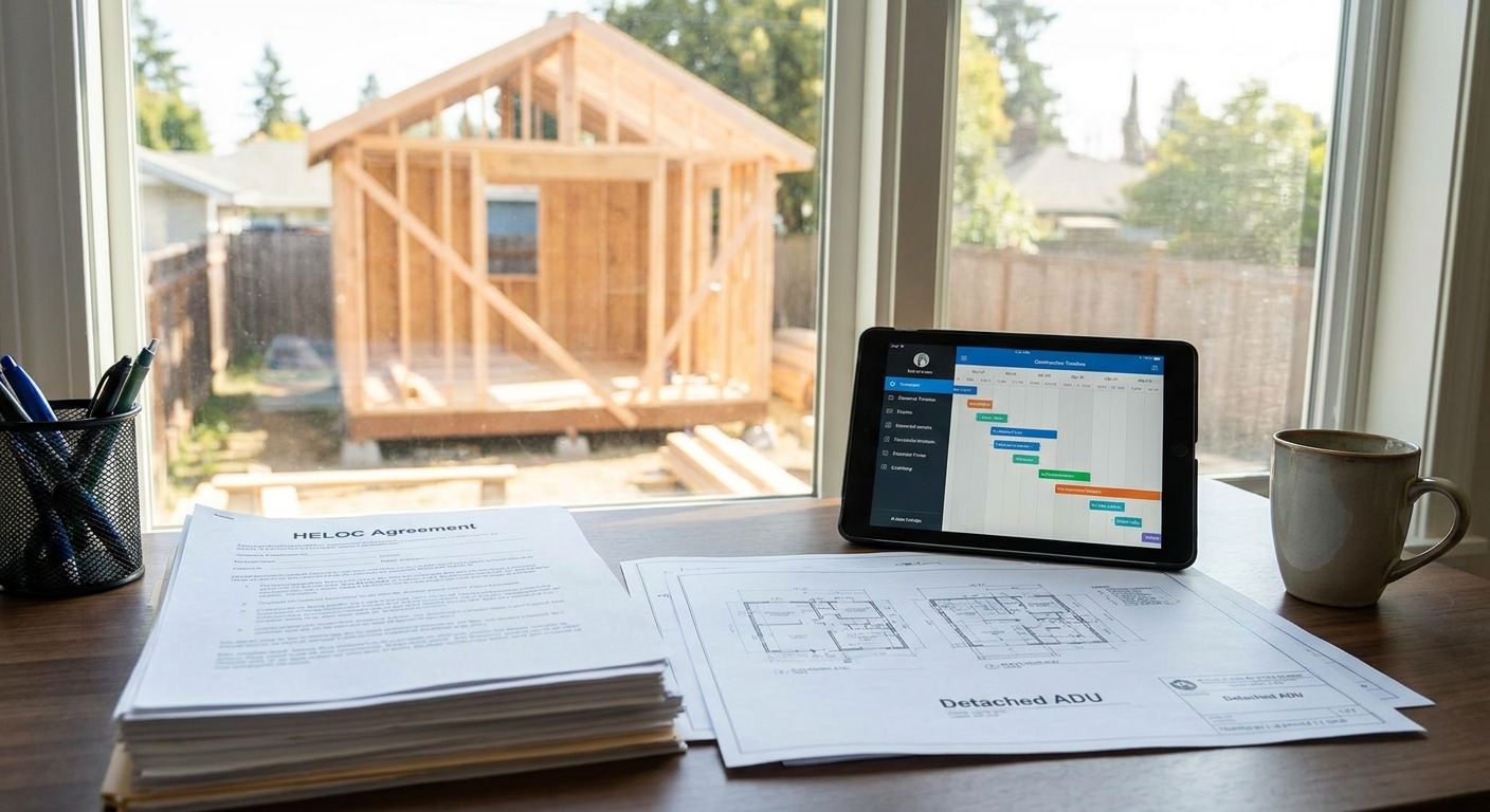 HELOC for ADU Construction: How It Works in 2026