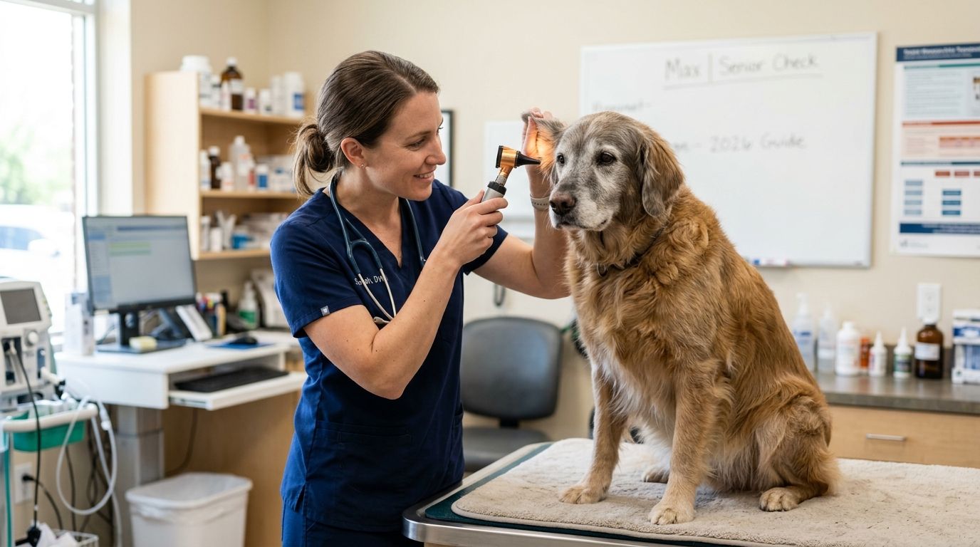 Vet health checks for senior pets: complete 2026 guide