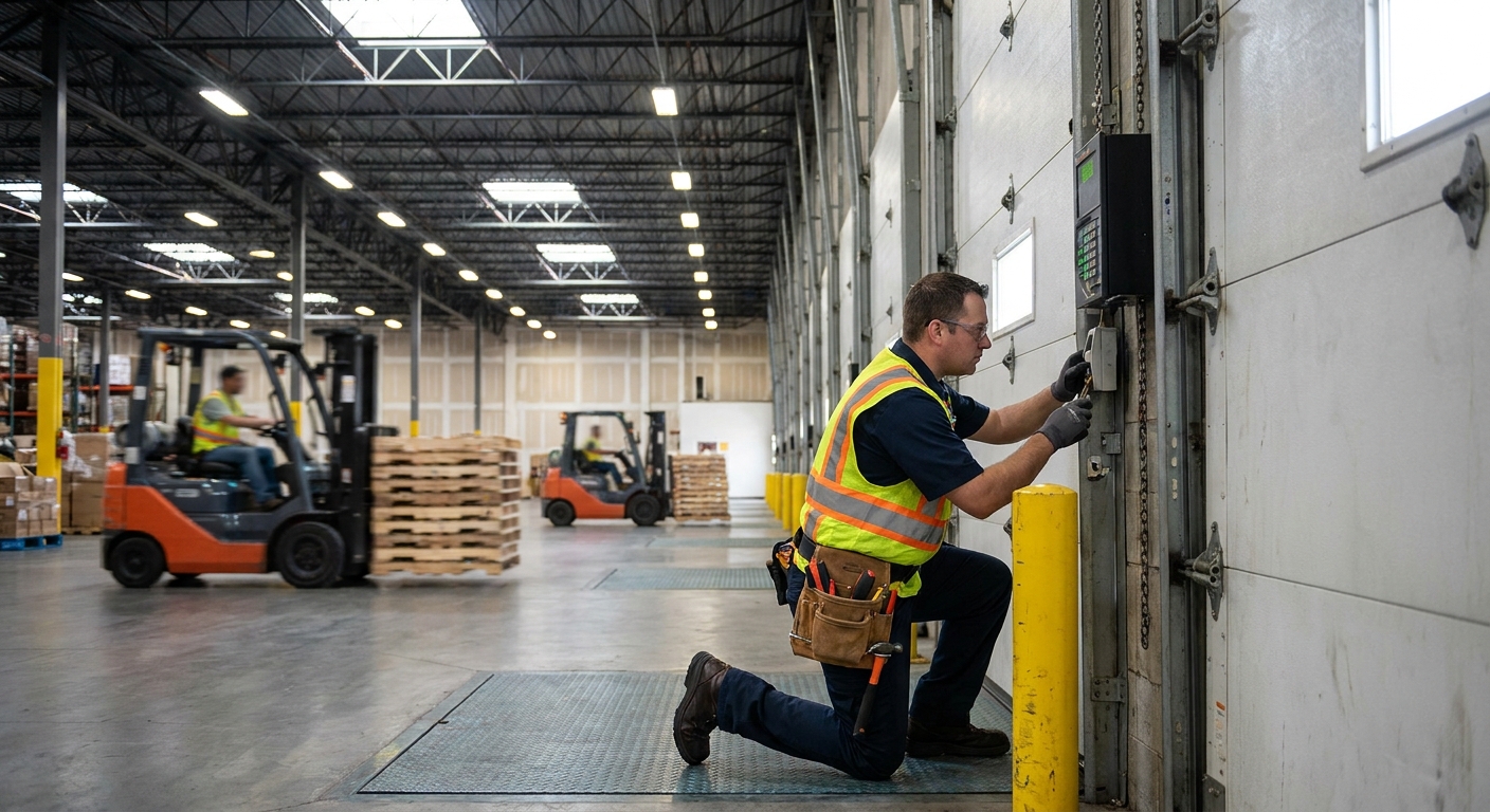 Commercial locksmith for warehouses and distribution centers