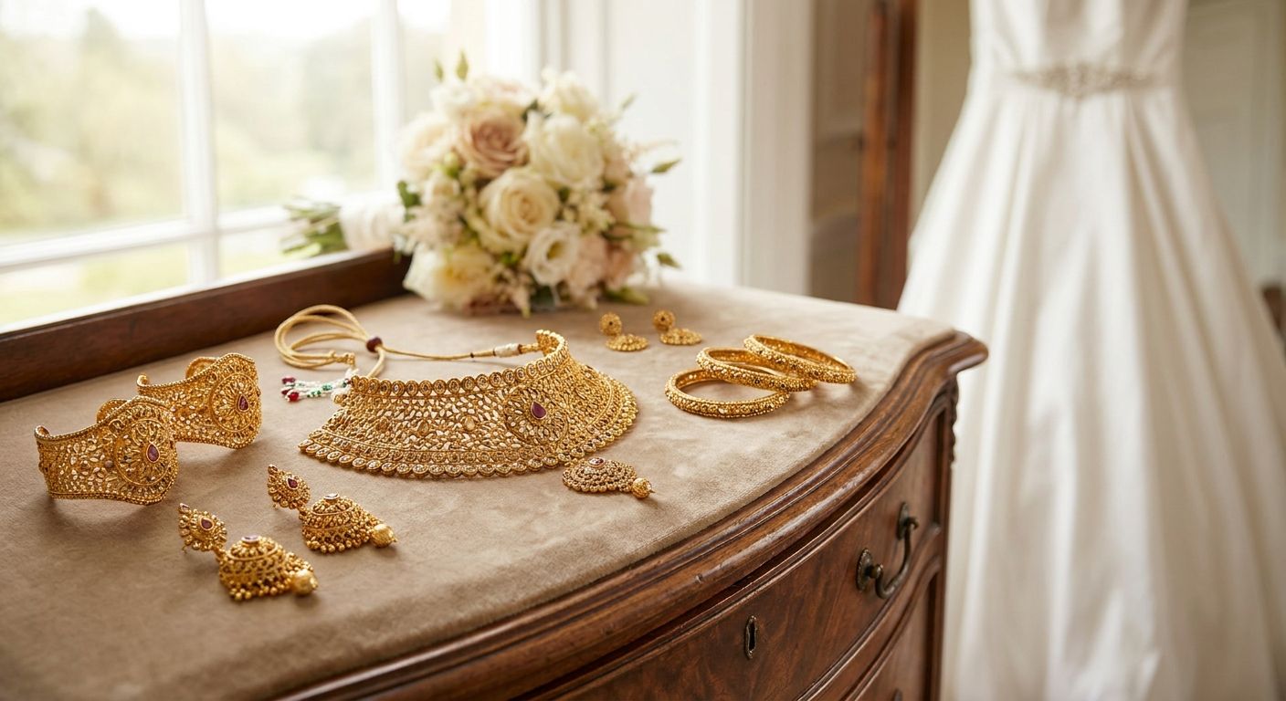 Best bridal gold jewellery sets for weddings in 2026