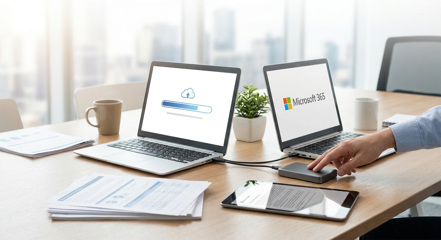 How to migrate business email and files to Microsoft 365