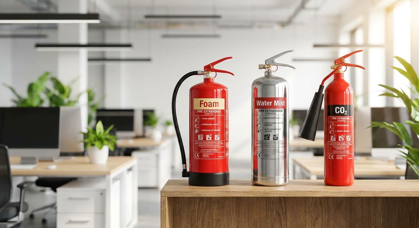 Best fire extinguisher types for offices 2026