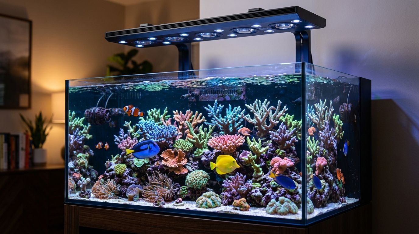Best reef aquarium LED lights in 2026