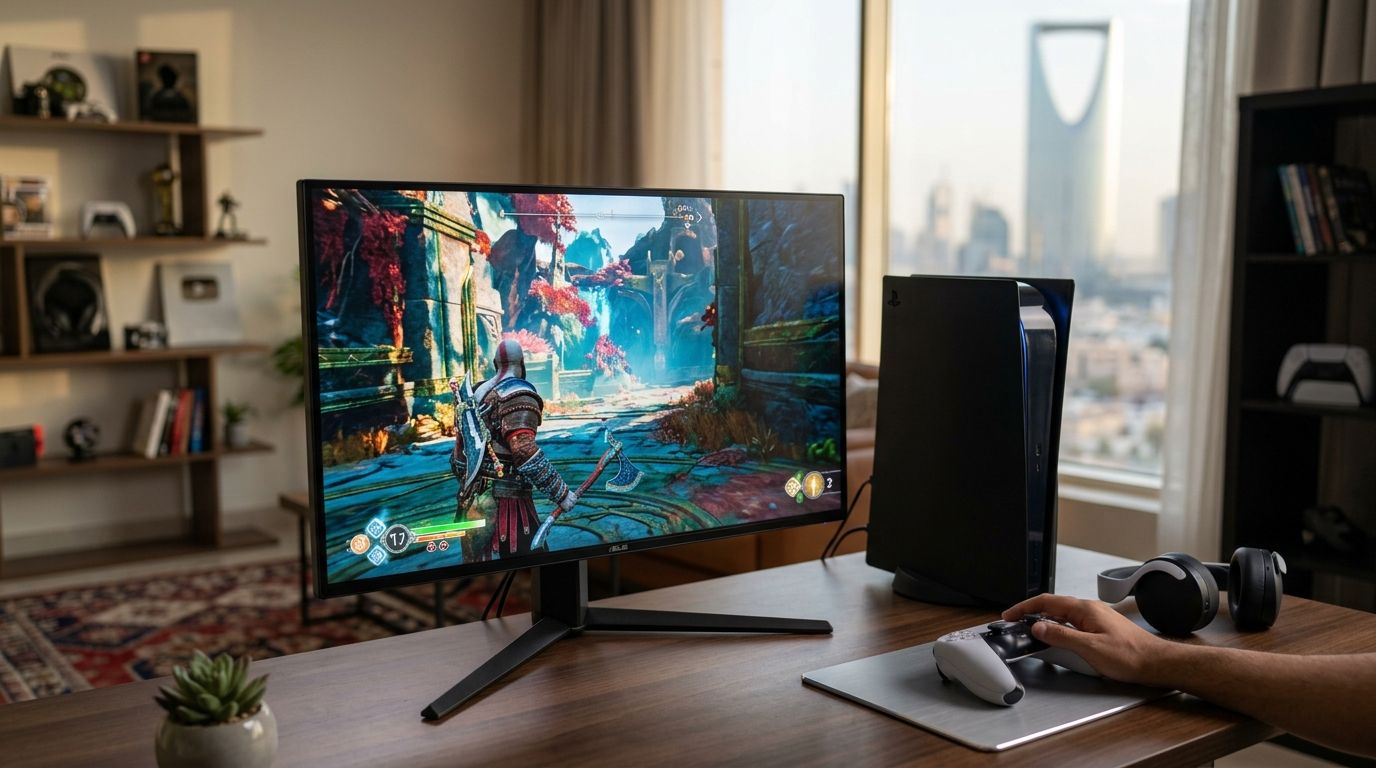 Best gaming monitors for PS5 in Saudi Arabia in 2026