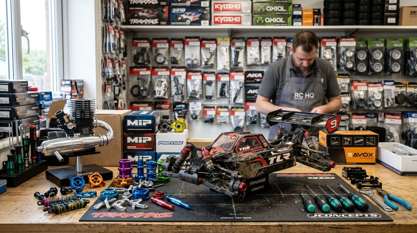 Best nitro RC parts suppliers in 2026