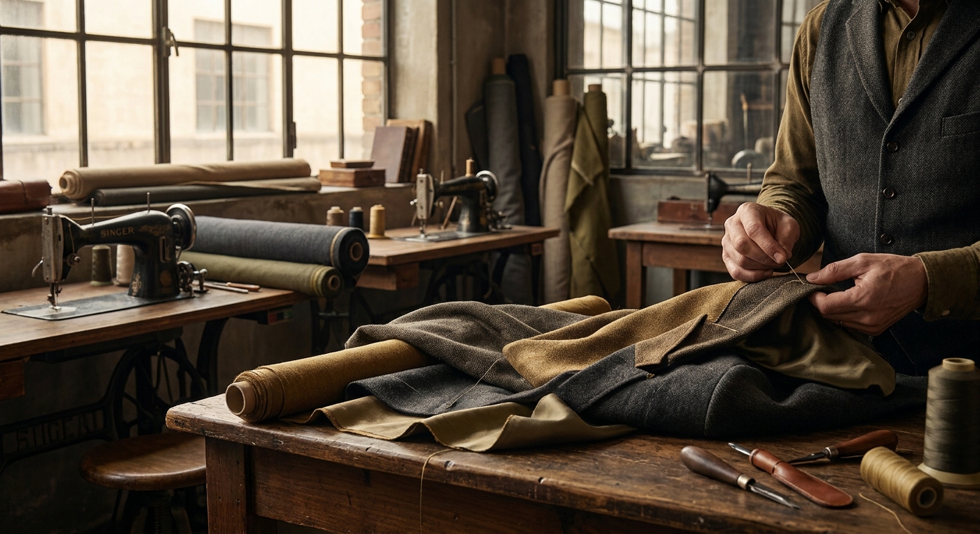 Handcrafted luxury apparel for collectors