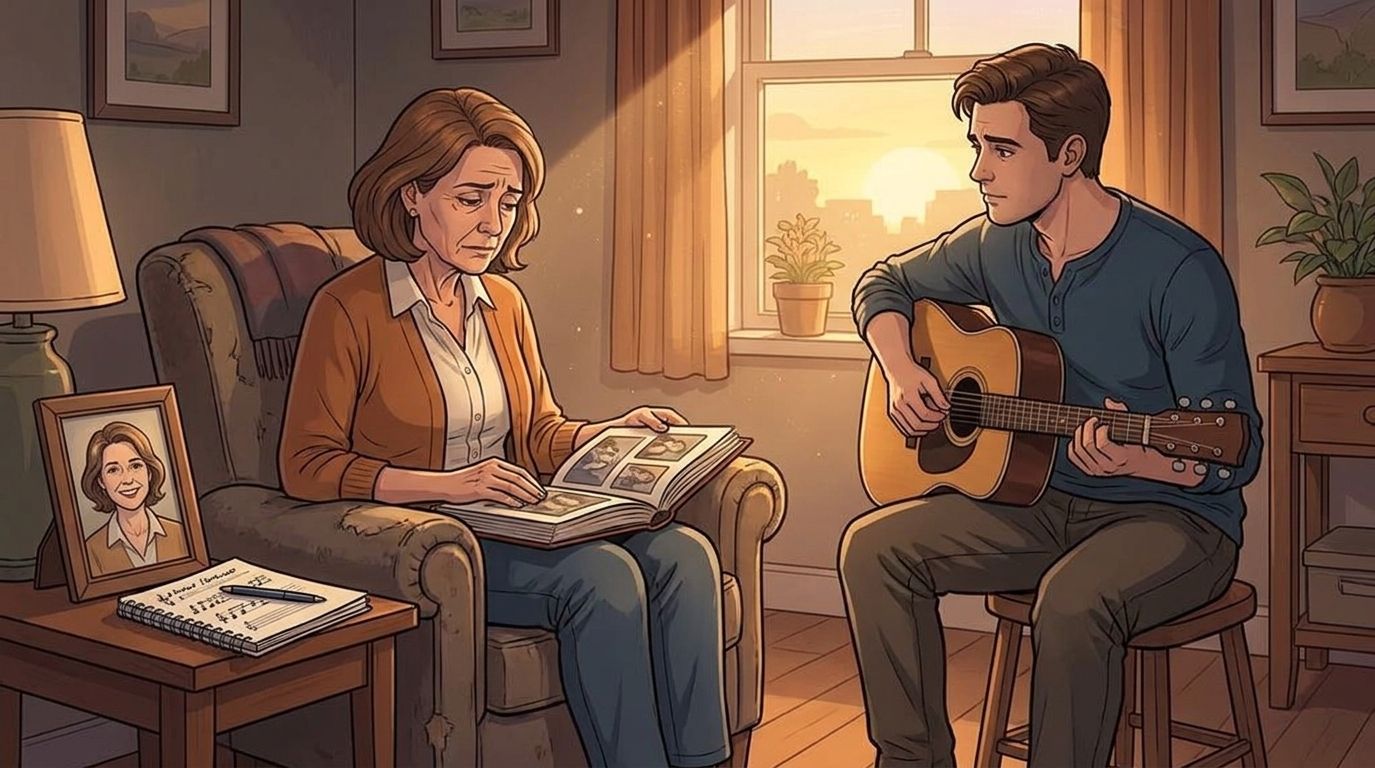 How to write a memorial song for your mother